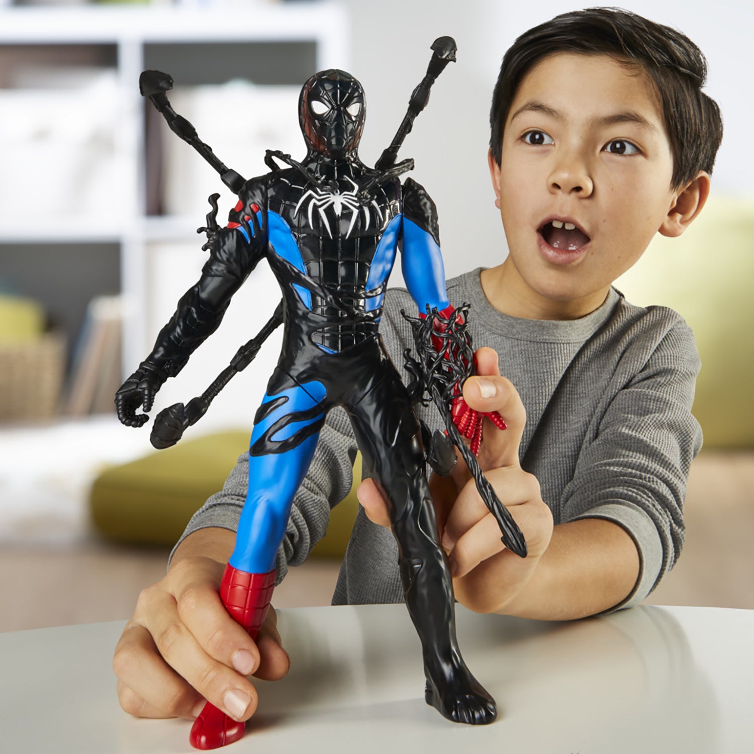 HASBRO - Spiderman VenomVersus Liquid Shifter – Action Figure 27 cm